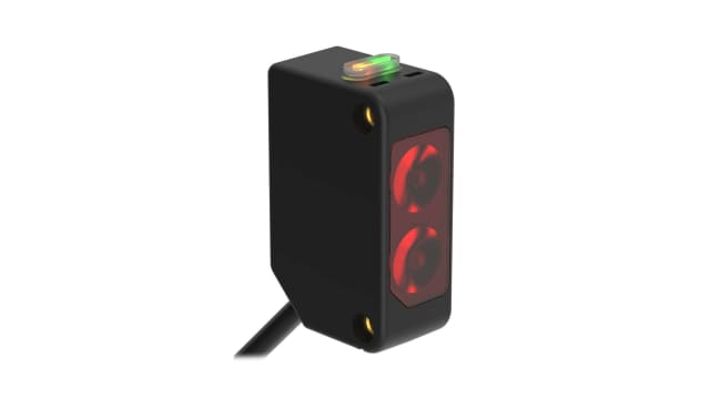 Banner Background Suppression Photoelectric Sensor, Rectangular Sensor, 100 mm Detection Range | Q20PFF100Q