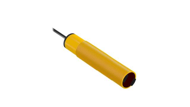 Banner Background Suppression Photoelectric Sensor, Barrel Sensor, 2 m Detection Range | S18AW3FF25
