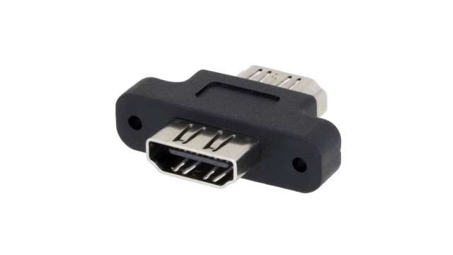 L-Com 19 Way Straight Male HDMI Connector 300 V | VHF00001