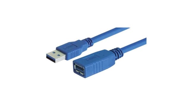 L-Com USB 3.0, Male USB to Female USB A, 3m | CAU3AX-3M