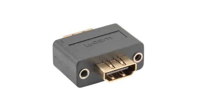 L-Com 19 Way Straight Male HDMI Connector | HDFF