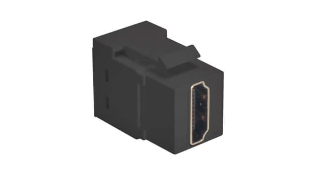 L-Com 19 Way Straight Female HDMI Connector | HDKEY-BK