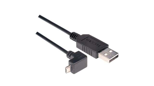 L-Com USB 2.0, Male USB to Male USB, 2m | CAA-90DMICB-2M