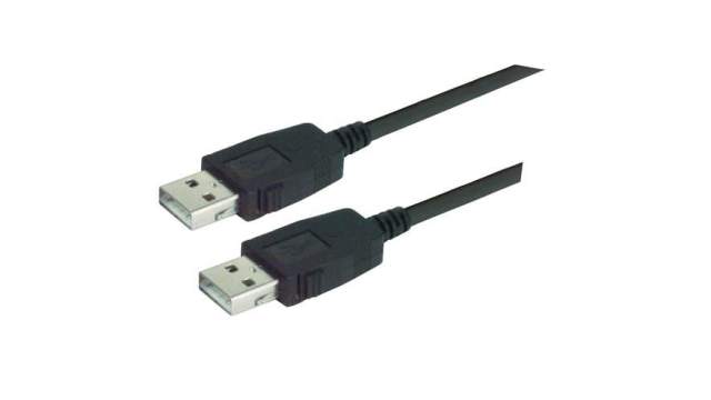 L-Com USB 2.0, Male USB to Male USB A, 1m | CAUZALAL-1M