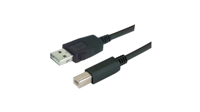 L-Com USB 2.0, Male USB to Male USB A, 500mm | CAUZALB-05M