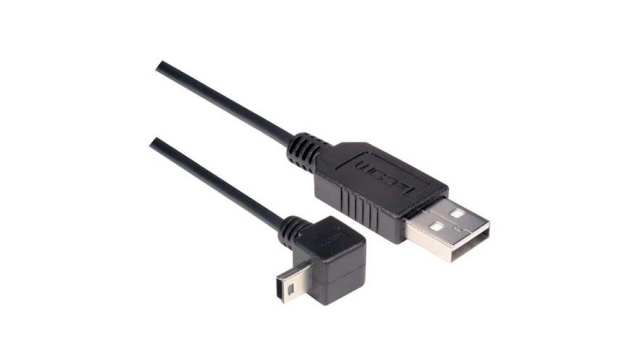 L-Com USB 2.0, Male USB to Male USB, 800mm | CAA-90DMB5-075M