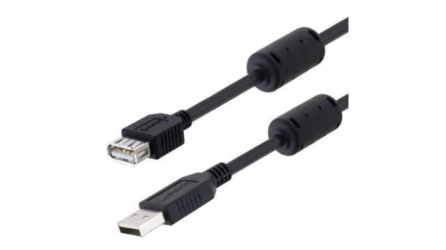 L-Com USB 2.0, Male USB to Male USB B, 5m | U2A00017-5M