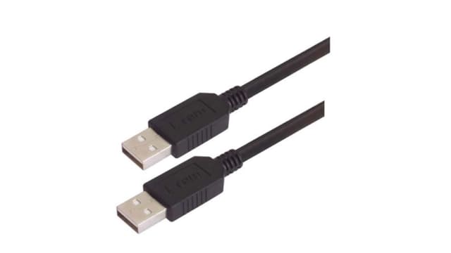 L-Com USB 2.0, Male USB to Male USB A, 500mm | CAUAAHFX-05M