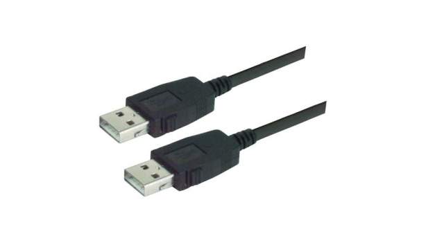 L-Com USB 2.0, Male USB A to Male USB A, 4m | CAUALAL-4M