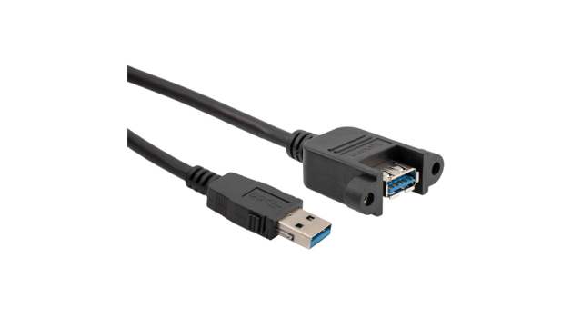 L-Com USB 3.0, Male USB to Female USB, 1m | U3A00100-1M