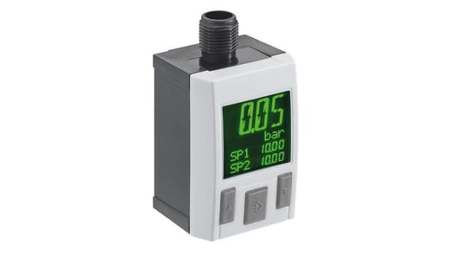 EMERSON – AVENTICS Pressure Sensor, IP67, IP65 12 bar 30 V 80 °C | R412010782