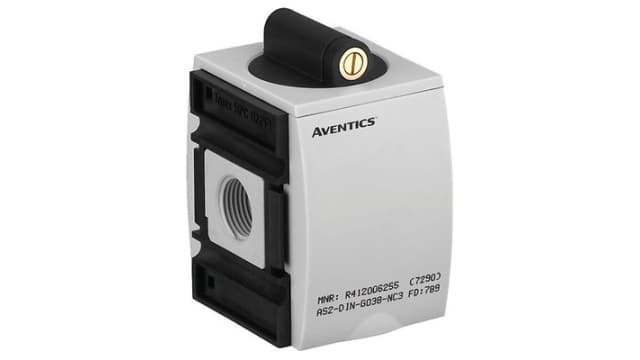 EMERSON – AVENTICS Pneumatic Soft Start Valve, 2000 L/min 3/8 in G 16 bar 0.375 in | R412006273