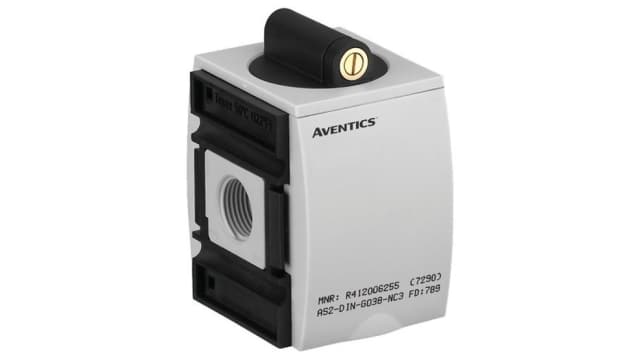 EMERSON – AVENTICS Pneumatic Soft Start Valve, 2000 L/min 1/4 in G 16 bar 0.25 in | R412006275