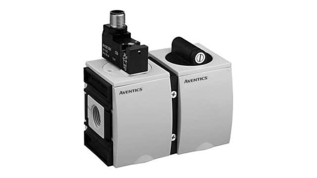 EMERSON – AVENTICS Pneumatic Soft Start Valve, 1300 L/min 3/8 in G 10 bar 0.375 in | R412006283