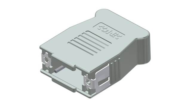 CONEC 16-0017 Series Plastic Side Entry D-Sub Connector, 9 Way | 16-001750