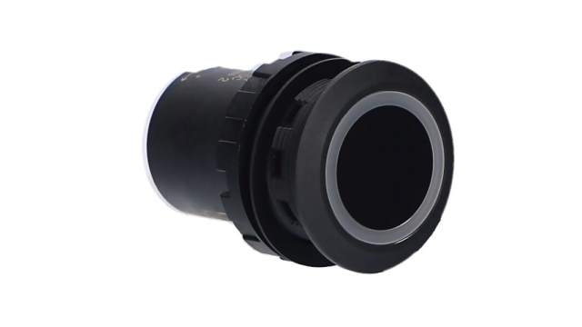 Idec CW Series Illuminated Push Button Switch, Panel, 22.3 mm Cutout, Red, Green LED, IP67, IP65, 24 V | CW1H-DM1NGR-C