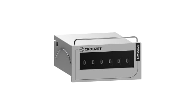 Crouzet CIM Impulse Counter, 6 Digit Mechanical, 48 V dc | 99774604