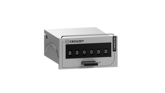 Crouzet CIM Impulse Counter, 6 Digit Mechanical, 24 V ac | 99774613