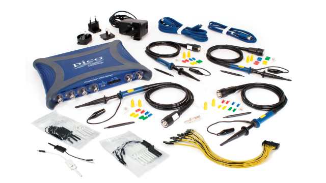 Pico Technology 3000E Series, 350MHz Mixed Signal Oscilloscope, 4 Analogue Channels, 16 Digital Channels | PicoScope 3417E MSO