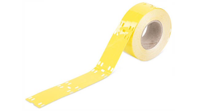 WAGO 211 Cable Tie Cable Marker, Yellow Yellow, 211-837/000-002 | 211-837/000-002