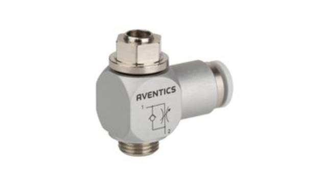 EMERSON – AVENTICS CC02-AL Series Tube Flow Valve, 6mm Tube Inlet Port x M5 Male Outlet Port, R412004995 | R412004995