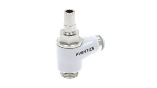 EMERSON – AVENTICS CC04 Series Tube Flow Valve, 4mm Tube Inlet Port x G 1/8 Outlet Port, 0821200192 | 0821200192