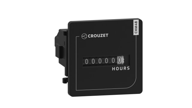 Crouzet CHM48 Hour Meter, 6 Digit Mechanical, 50/60Hz, 90 → 264 V | 99772602
