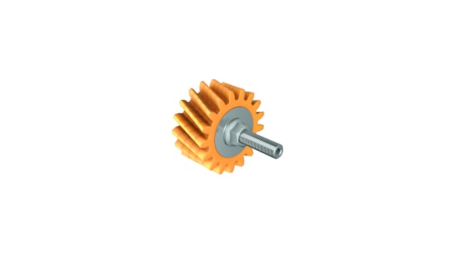 SCHAEFFLER Polyurethane  Pinion Gear, 160.3 mm Diam, 146.4 mm Long, 144.3 mm Pitch Dia. | ARCALUB-X.PINION-MD8,0-Z17-B80-SR-G