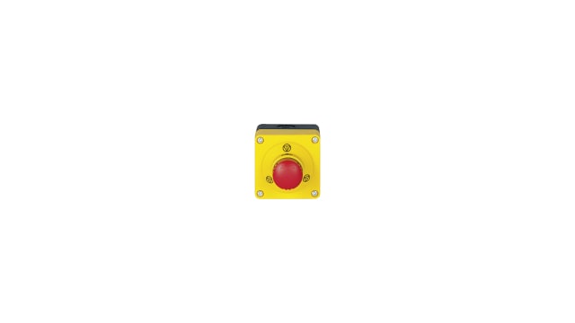 Pilz 400 Series Emergency Stop Push Button, Surface Mount, 55mm Cutout, 1NO, DPST | 400452