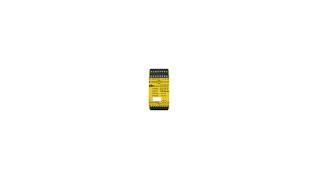 Pilz 777 2 Auxiliary Contacts Safety Relay 24V dc, Single/Dual-Channel 3 Safety Contacts | 777760