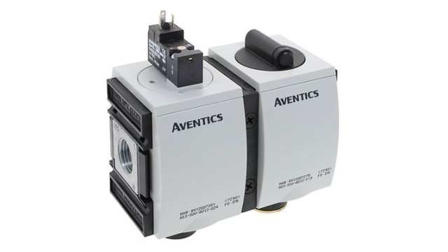 EMERSON – AVENTICS Pneumatic Soft Start Valve, 3500 L/min 1/2 in G Plug 10 bar | R412007394