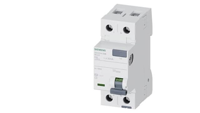 Siemens 5SV43 RCCB, 40A, 2 Pole, 30mA, Type AC, 230V | 5SV4314-0MB