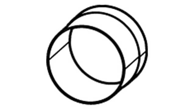 Siemens, Cover for use with Summation Current Transformer 210 mm | 5SV8906-1KK