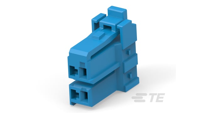 TE Connectivity, 2371224 Compact Power Connector Free Hanging, 2 Crimp, 300 V ac 10A | 2371224-3