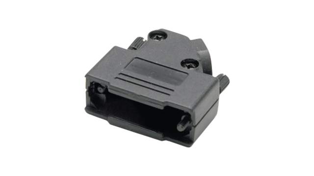 Encitech Connectors 6560 Series Plastic Straight D-Sub Backshell, 25 Way | 6560-0107-13