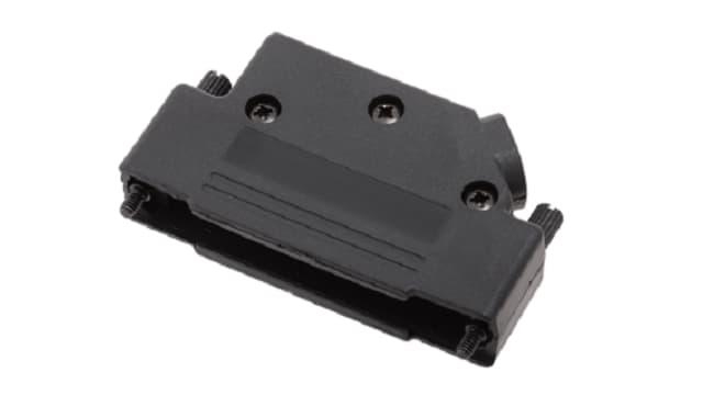 Encitech Connectors 6560 Series Plastic Straight D-Sub Backshell, 37 Way | 6560-0107-14