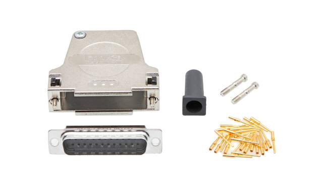 FCT from Molex, FCT Series D-Sub Connector Backshell For Use With D-Sub Connectors | FMK3-25P7-6191 / 1731140975