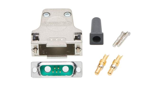 FCT from Molex, FCT Series D-Sub Connector Backshell For Use With D-Sub Connectors | FMK2G-7W2P-6200 / 1731140993