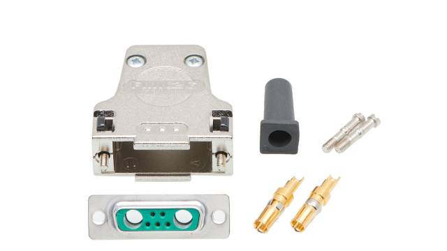FCT from Molex, FCT Series D-Sub Connector Backshell For Use With D-Sub Connectors | FMK2G-7W2S-6200 / 1731140994
