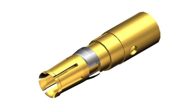 FCT from Molex, FCT Series, Female Crimp D-Sub Connector Contact, Gold over Nickel Receptacle 8 AWG | FMP004S204 / 1731120037