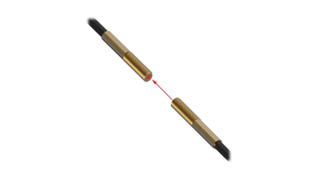 Banner Glass Fibre Optic Cable 36 mm, NPN/PNP Output, IP67 | IMT.753P