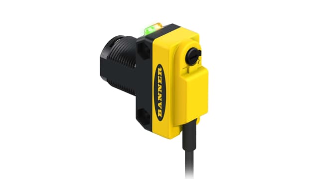 Banner Glass Fibre Amplifier 36 mm, PNP Output, IP67 | QS18VP6FQ5