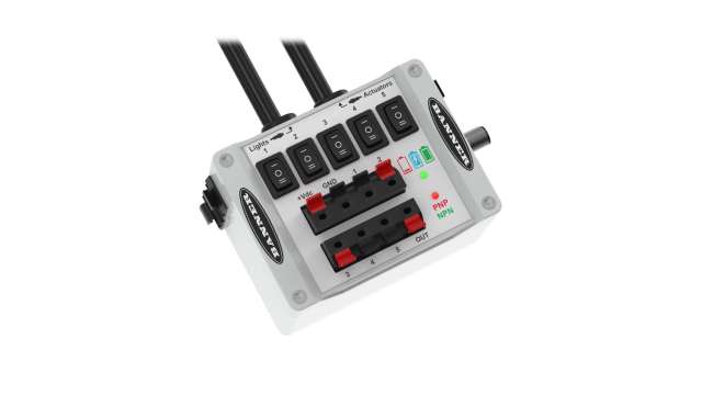 Banner, DBRQ Series Demo Box for Use with Lighting And Sensor Products | DBRQ