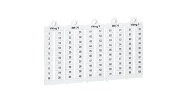 Legrand 039519 Cable Marker, Pre-printed "1 to 50", 039519 | 039519