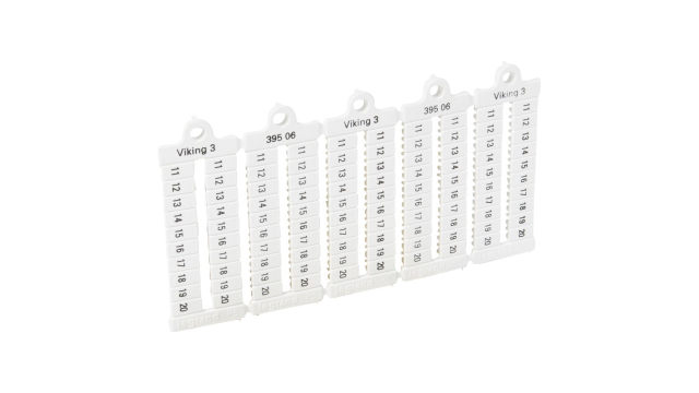 Legrand 039506 Cable Marker, Pre-printed "11 to 20", 039506 | 039506