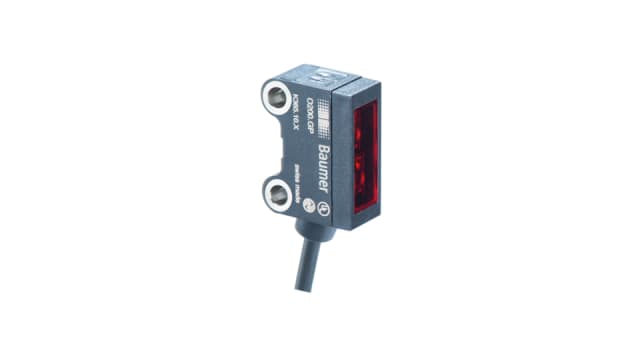 Baumer Retro-reflective Photoelectric Sensor, Rectangular Sensor, 3 m Detection Range | O200.RR-PV1Z.72NV