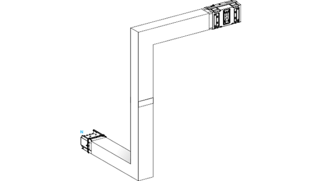 Schneider Electric Busbar Trunking, 630 A, 1200 mm, KS-A Series | KSA630DMBK43F