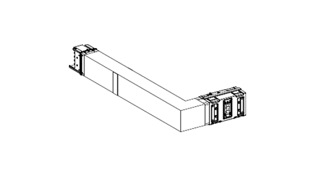 Schneider Electric Busbar Trunking, 630 A, 1200 mm, KS-A Series | KSA630DLR41F