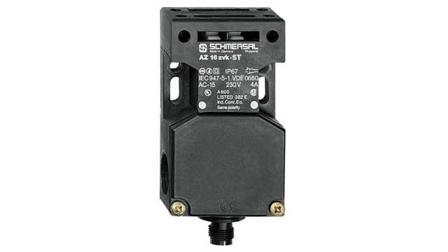 Schmersal AZ 16 Safety Switch, 2NC/1NO, Actuator Actuator Included, Glass Fibre Reinforced Thermoplastic | AZ 16-12ZVRK-ST