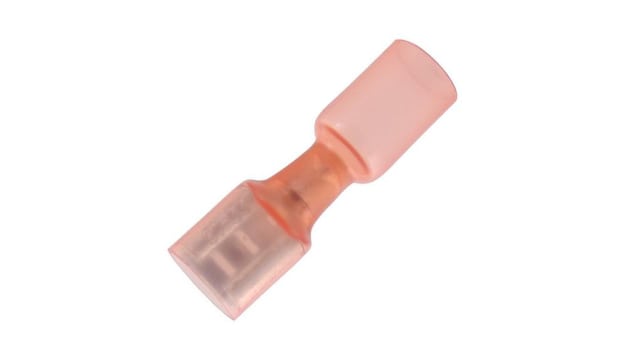 nVent RAYCHEM B-106 Red Insulated Female Spade Connector, Crimp, 6.35 x 0.81 mm Tab Size 22 AWG to 10 AWG | B-106-3631